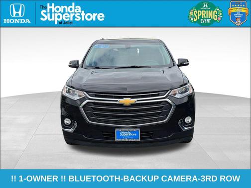 Black Metallic 2018 Chevrolet Traverse LT Cloth