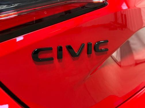 Milano Red 2026 Honda Civic Hybrid Sport Touring