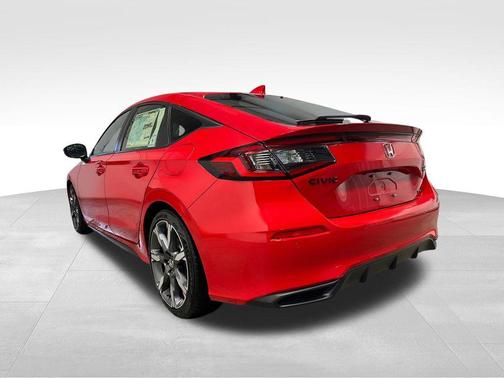 Milano Red 2026 Honda Civic Hybrid Sport Touring