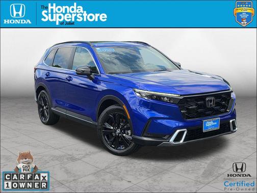 Still Night Pearl 2023 Honda CR-V Hybrid Sport Touring AWD
