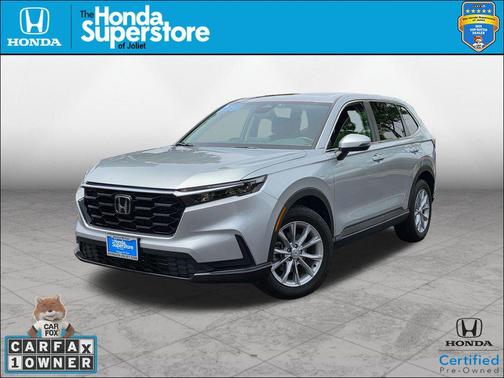 Solar Silver Metallic 2025 Honda CR-V EX