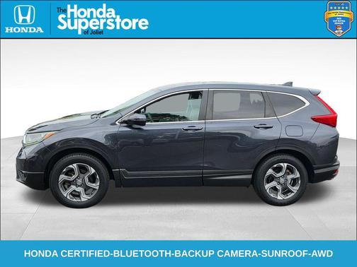 Gunmetal Metallic 2018 Honda CR-V EX