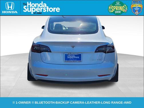 White 2021 Tesla Model 3 Long Range