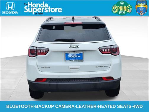 Bright White Clearcoat 2025 Jeep Compass Limited