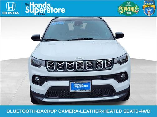 Bright White Clearcoat 2025 Jeep Compass Limited