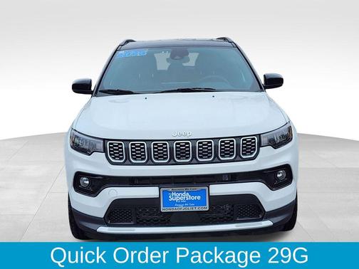 Bright White Clearcoat 2025 Jeep Compass Limited