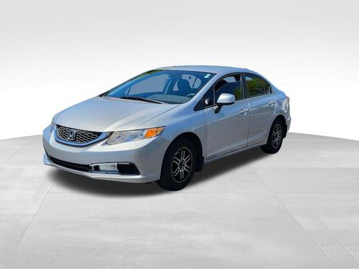 Silver 2013 Honda Civic LX