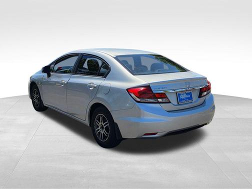 Silver 2013 Honda Civic LX