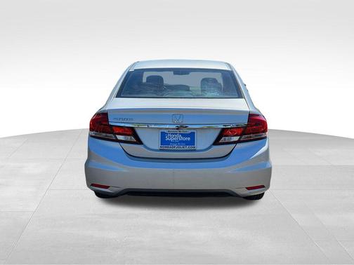 Silver 2013 Honda Civic LX