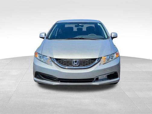 Silver 2013 Honda Civic LX