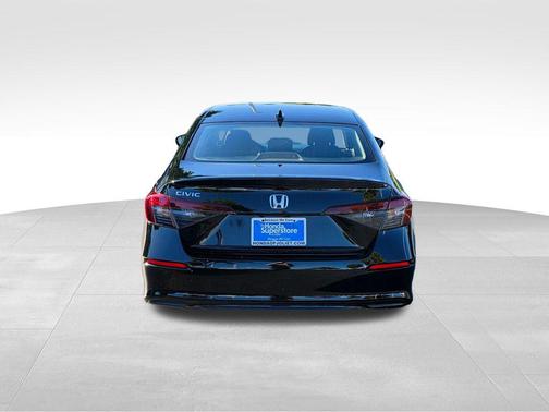 Crystal Black Pearl 2025 Honda Civic LX