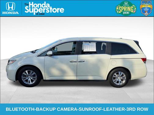 White Diamond Pearl 2015 Honda Odyssey EX-L