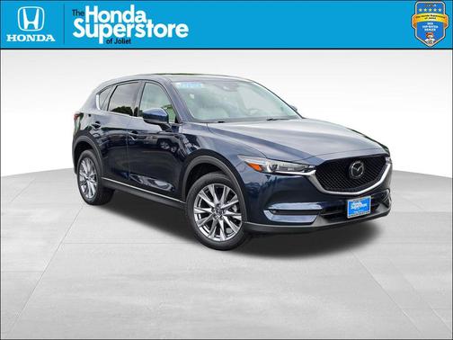 Crystal Blue 2021 Mazda CX-5 Grand Touring