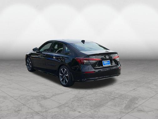 Crystal Black Pearl 2025 Honda Civic Hybrid Sport Touring