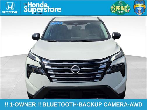 Glacier White 2024 Nissan Rogue S