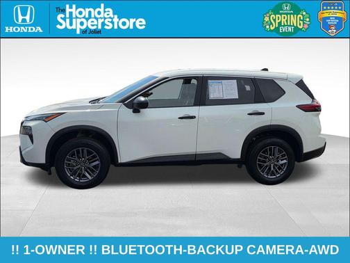 Glacier White 2024 Nissan Rogue S