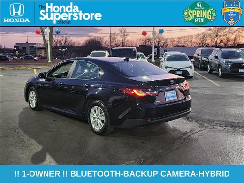 Midnight Black Metallic 2025 Toyota Camry LE