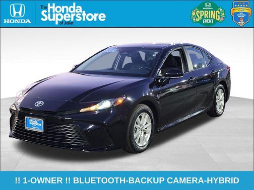 Midnight Black Metallic 2025 Toyota Camry LE