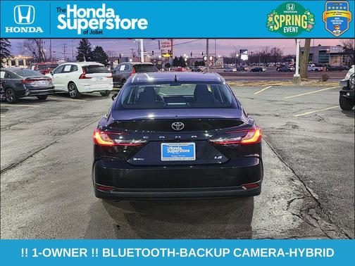 Midnight Black Metallic 2025 Toyota Camry LE