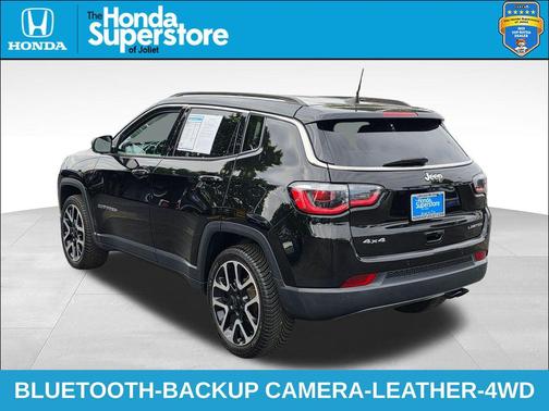 Diamond Black Crystal Pearlcoat 2019 Jeep Compass Limited