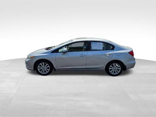 Urban Titanium Metallic 2012 Honda Civic EX-L