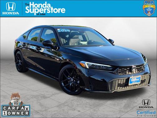 Crystal Black Pearl 2025 Honda Civic Sport