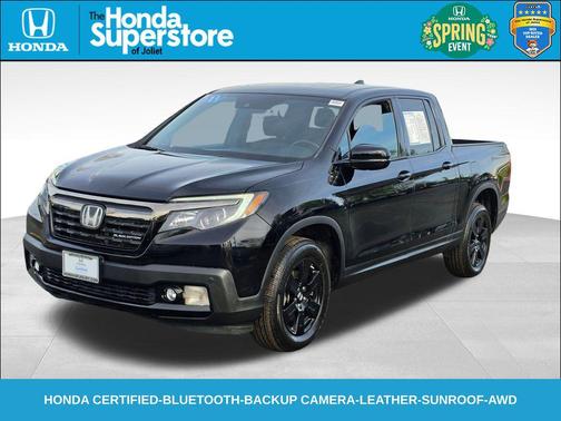 Crystal Black Pearl 2017 Honda Ridgeline Black