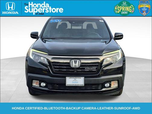 Crystal Black Pearl 2017 Honda Ridgeline Black