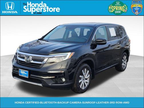 Crystal Black Pearl 2022 Honda Pilot EX-L