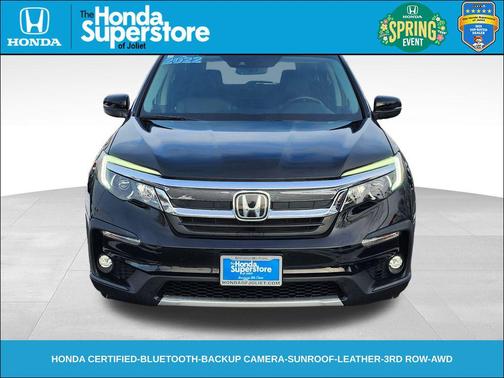 Crystal Black Pearl 2022 Honda Pilot EX-L