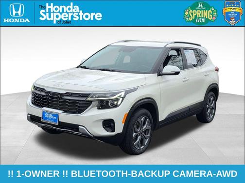 Snow White Pearl 2024 Kia Seltos S