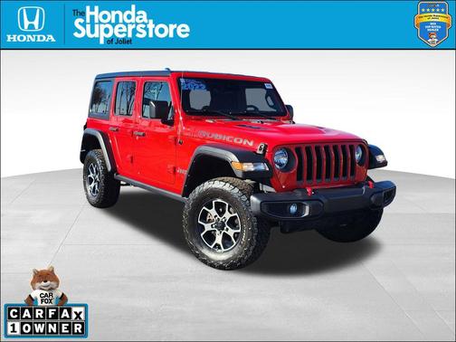 Firecracker Red Clearcoat 2022 Jeep Wrangler Unlimited Rubicon