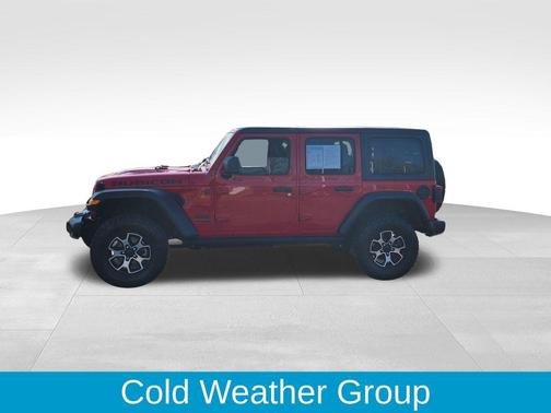 Firecracker Red Clearcoat 2022 Jeep Wrangler Unlimited Rubicon