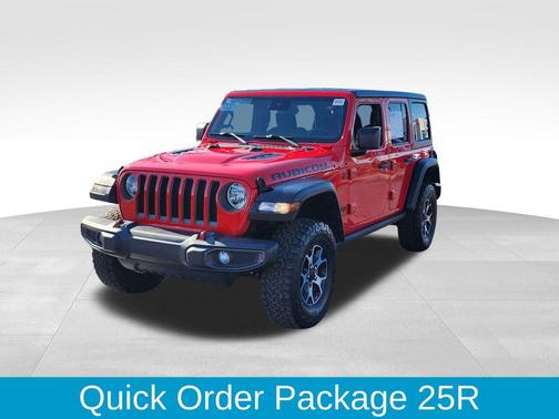 Firecracker Red Clearcoat 2022 Jeep Wrangler Unlimited Rubicon