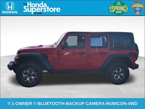 Firecracker Red Clearcoat 2022 Jeep Wrangler Unlimited Rubicon