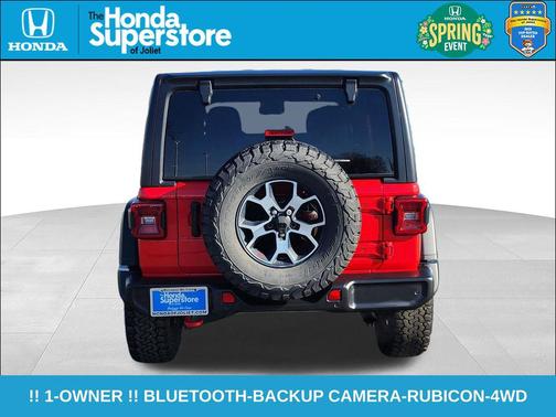 Firecracker Red Clearcoat 2022 Jeep Wrangler Unlimited Rubicon