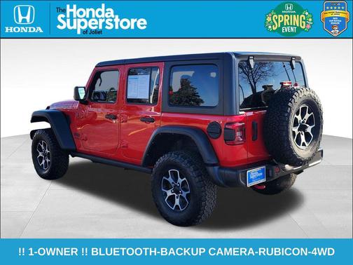 Red Clearcoat 2022 Jeep Wrangler Unlimited Rubicon