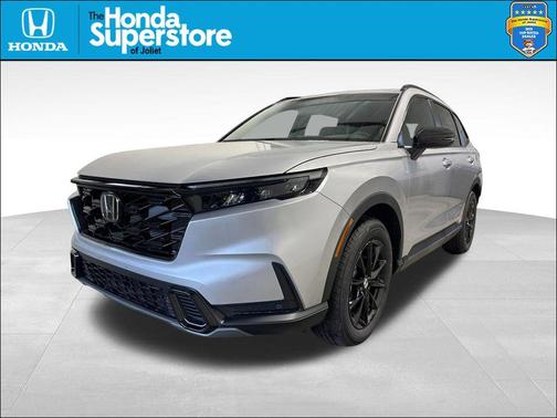 Silver 2026 Honda CR-V Hybrid Sport-L AWD
