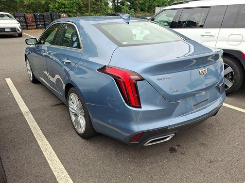 Midnight Steel Metallic 2023 Cadillac CT4 Premium Luxury