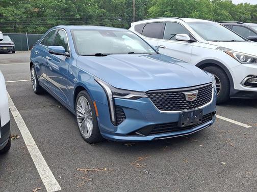 Midnight Steel Metallic 2023 Cadillac CT4 Premium Luxury