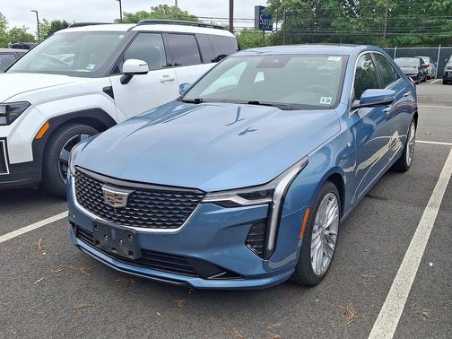 Midnight Steel Metallic 2023 Cadillac CT4 Premium Luxury
