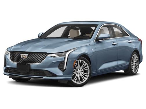 Midnight Steel Metallic 2023 Cadillac CT4 Premium Luxury
