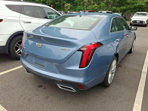 Midnight Steel Metallic 2023 Cadillac CT4 Premium Luxury