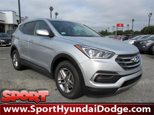 Sparkling Silver 2018 Hyundai Santa Fe Sport 2.4L