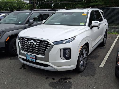 Hyper White 2021 Hyundai PALISADE Limited