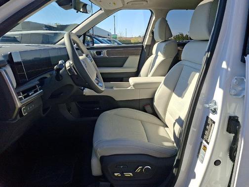 Serenity White 2027 Hyundai SANTA FE Calligraphy