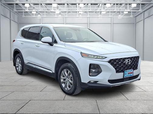 Quartz White 2020 Hyundai SANTA FE SEL 2.4 SUV