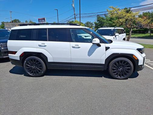 Serenity White 2026 Hyundai SANTA FE Calligraphy