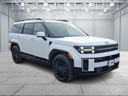 Serenity White 2026 Hyundai SANTA FE Calligraphy SUV