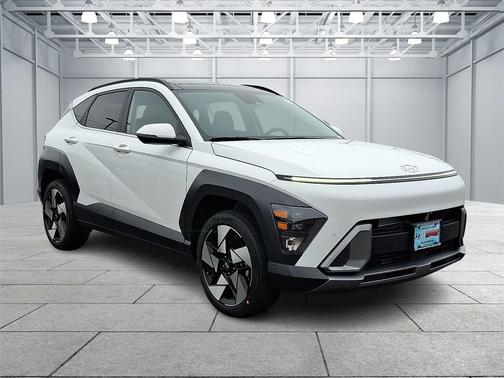 Atlas White 2026 Hyundai KONA Limited SUV